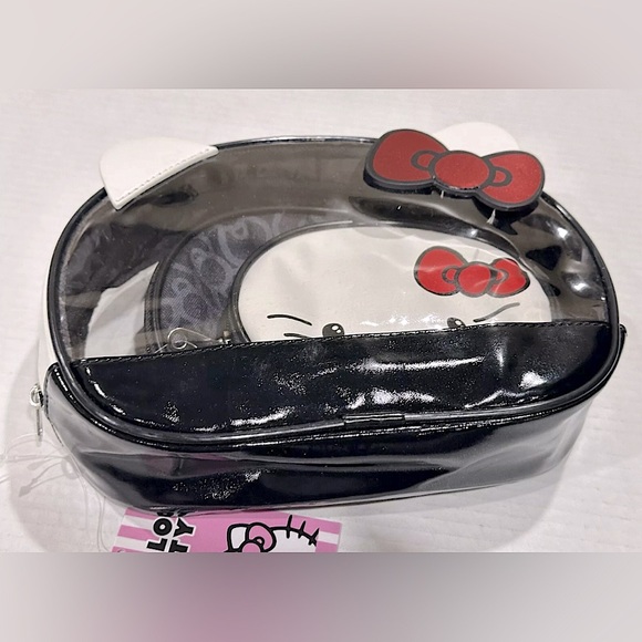 Hello Kitty 3 Piece Makeup Bag Set By Sanrio Brand New With Tags - Picture 6 of 9